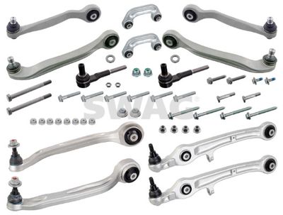 Control/Trailing Arm Kit, wheel suspension SWAG 33 10 3353