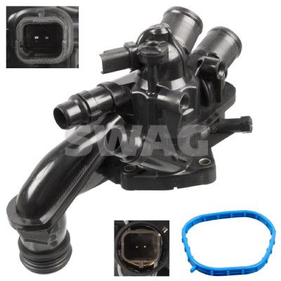 Thermostat, coolant SWAG 33 10 4543