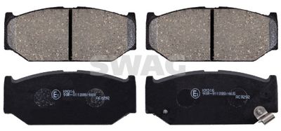 Brake Pad Set, disc brake SWAG 33 10 5084
