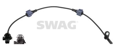 Sensor, wheel speed SWAG 33 10 5154