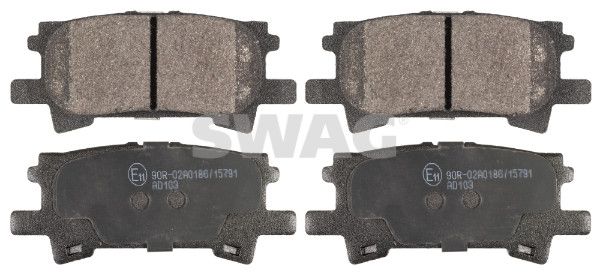 SWAG 33 10 5442 Brake Pad Set, disc brake