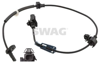 Sensor, wheel speed SWAG 33 10 5885