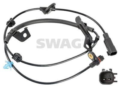 Sensor, wheel speed SWAG 33 10 5887