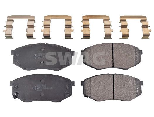 SWAG 33 10 6384 Brake Pad Set, disc brake