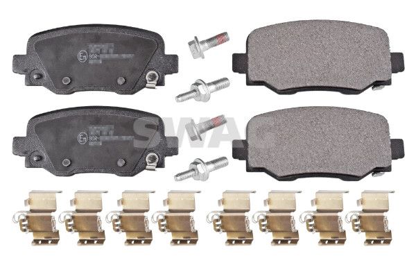 SWAG 33 10 6412 Brake Pad Set, disc brake