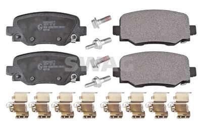 Brake Pad Set, disc brake SWAG 33 10 6412