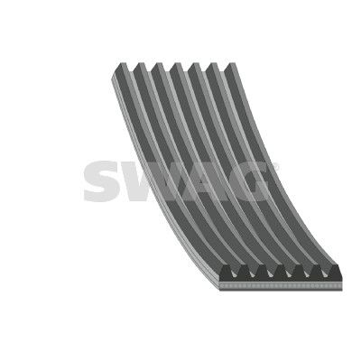 SWAG 33 10 6424 V-Ribbed Belt
