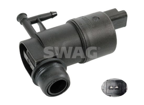 SWAG 33 10 6836 Washer Fluid Pump, window cleaning