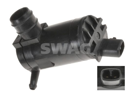SWAG 33 10 6843 Washer Fluid Pump, window cleaning