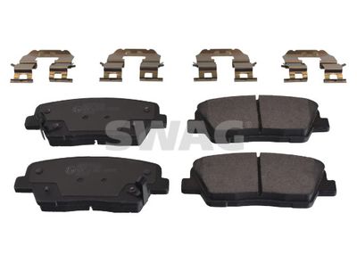 Brake Pad Set, disc brake SWAG 33 10 7139