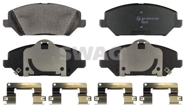 SWAG 33 10 7187 Brake Pad Set, disc brake