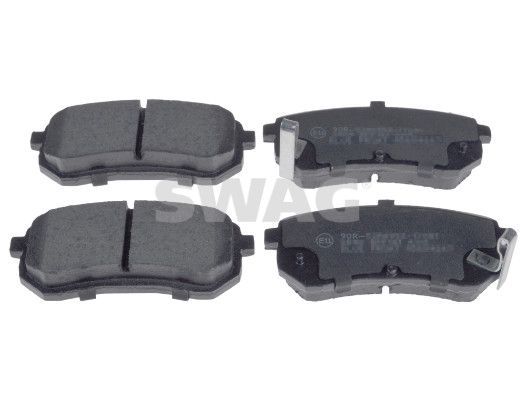 SWAG 33 10 7476 Brake Pad Set, disc brake
