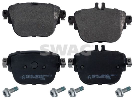 SWAG 33 10 7477 Brake Pad Set, disc brake