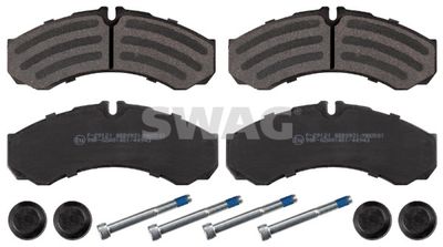 Brake Pad Set, disc brake SWAG 33 10 7492