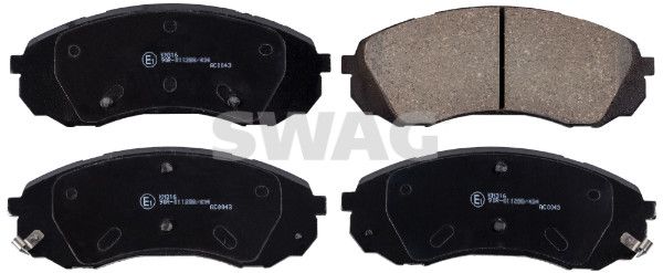 SWAG 33 10 7511 Brake Pad Set, disc brake