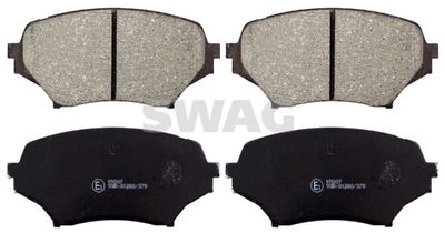 Brake Pad Set, disc brake SWAG 33 10 7514
