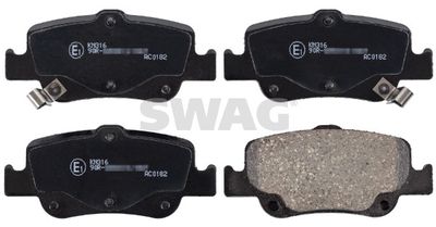 Brake Pad Set, disc brake SWAG 33 10 7531