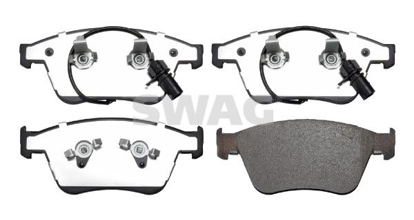 SWAG 33 10 7534 Brake Pad Set, disc brake