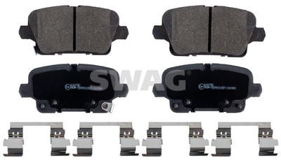 Brake Pad Set, disc brake SWAG 33 10 7542