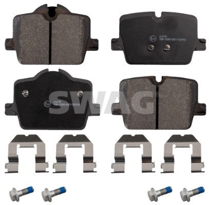 SWAG 33 10 7556 Brake Pad Set, disc brake