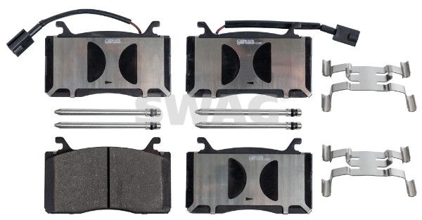 SWAG 33 10 7612 Brake Pad Set, disc brake