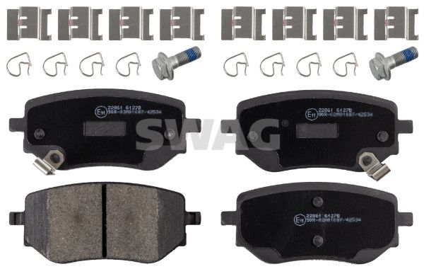 SWAG 33 10 7614 Brake Pad Set, disc brake