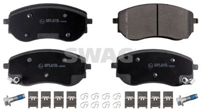 Brake Pad Set, disc brake SWAG 33 10 7618