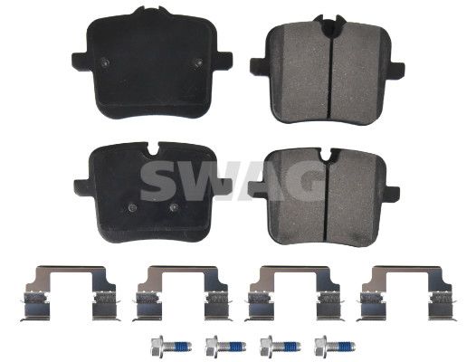 SWAG 33 10 7642 Brake Pad Set, disc brake
