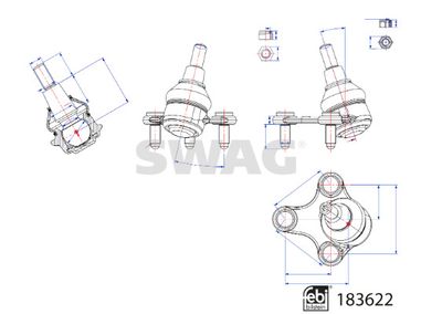 Ball Joint SWAG 33 10 9092