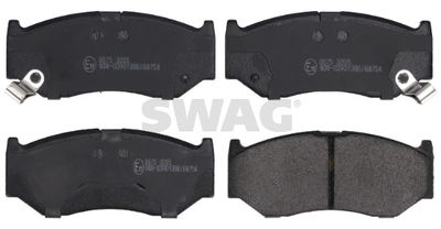 Brake Pad Set, disc brake SWAG 33 10 9106