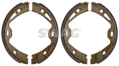 Brake Shoe Set, parking brake SWAG 33 10 9432