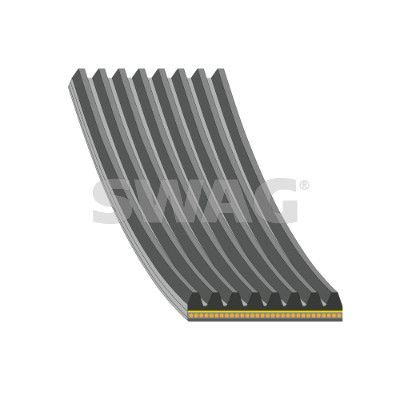 V-Ribbed Belt SWAG 33 10 9666