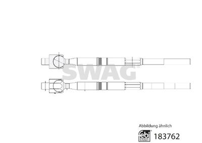 Inner Tie Rod SWAG 33 10 9679