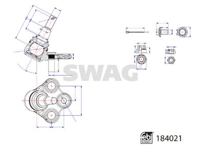 Ball Joint SWAG 33 10 9689