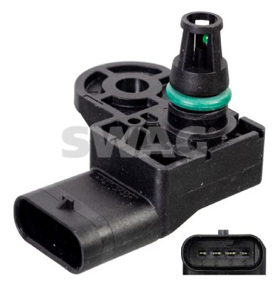 SWAG 33 10 1748 Sensor, intake manifold pressure