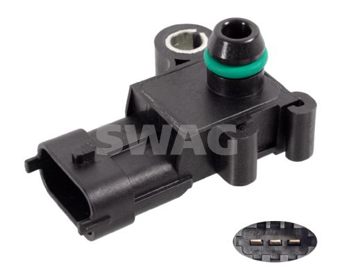 SWAG 33 10 2195 Sensor, boost pressure