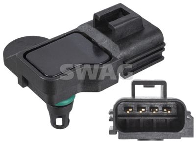 Sensor, boost pressure SWAG 33 10 2207