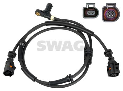 Sensor, wheel speed SWAG 33 10 2290