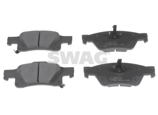 SWAG 33 10 2657 Brake Pad Set, disc brake