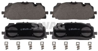 Brake Pad Set, disc brake SWAG 33 10 7558