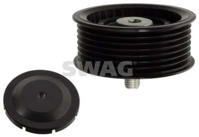 Deflection/Guide Pulley, V-ribbed belt SWAG 38 10 2206