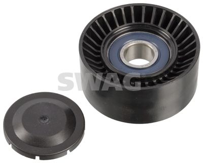 Deflection/Guide Pulley, V-ribbed belt SWAG 38 10 6881