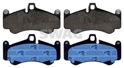 Brake Pad Set, disc brake SWAG 38 11 6173
