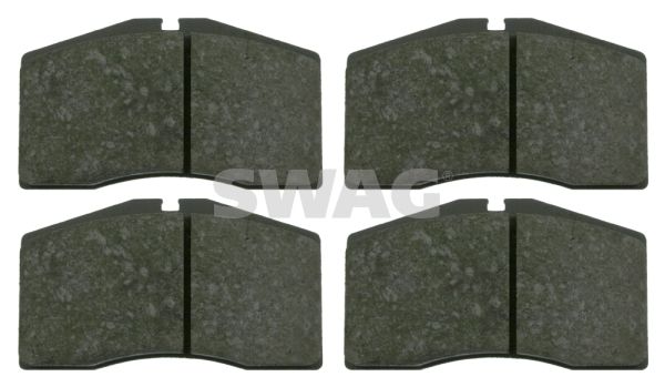 SWAG 38 91 6514 Brake Pad Set, disc brake