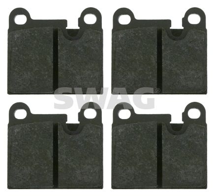 SWAG 38 91 6515 Brake Pad Set, disc brake