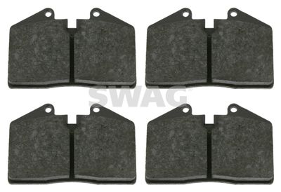 Brake Pad Set, disc brake SWAG 38 91 6516