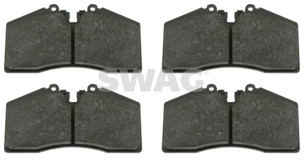 SWAG 38 91 6518 Brake Pad Set, disc brake