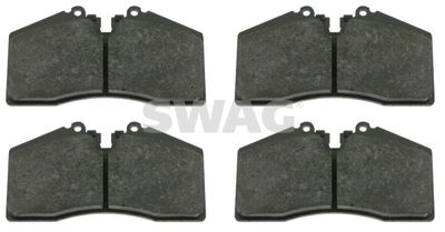 Brake Pad Set, disc brake SWAG 38 91 6518