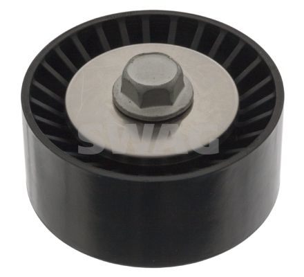 SWAG 40 10 0749 Deflection/Guide Pulley, V-ribbed belt