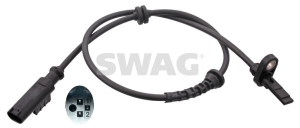 SWAG 40 10 0988 Sensor, wheel speed